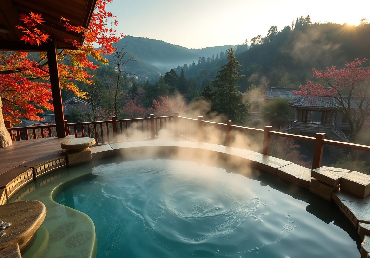 森の湯 露天風呂